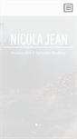 Mobile Screenshot of nicola-jean.com